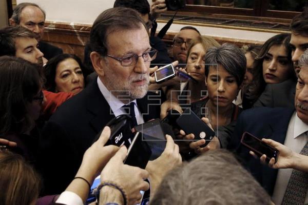 Rajoy lamenta la muerte de Barberá: “Estoy enormemente apenado“